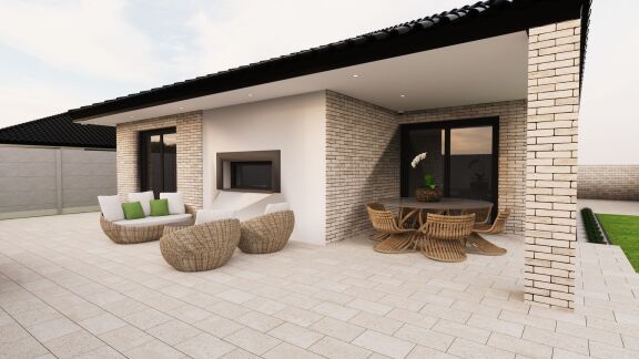 Bungalov .1 - terasa